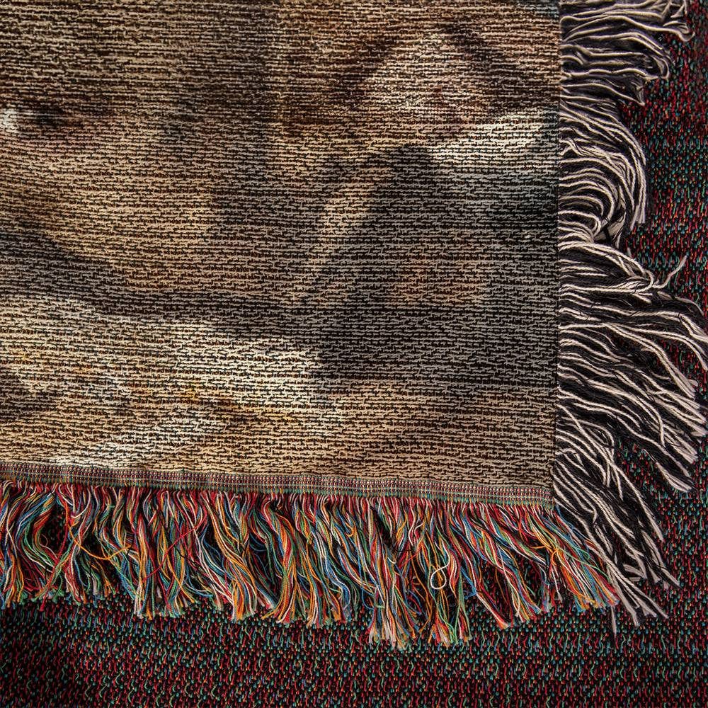 Gift for Wife Husband Soulmate | Heirloom Photo Woven Blanket
