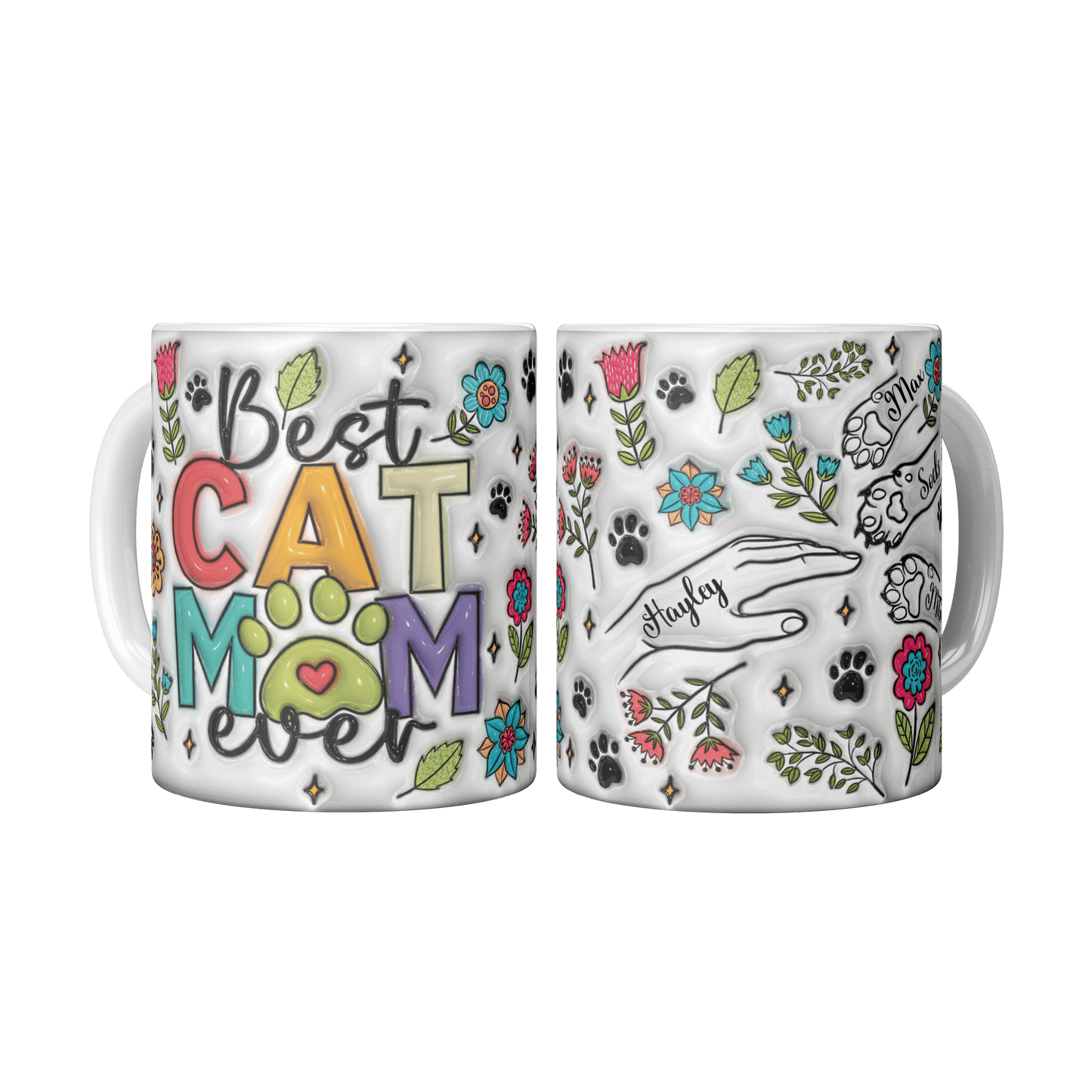 Gift for Best Cat Mom Mug