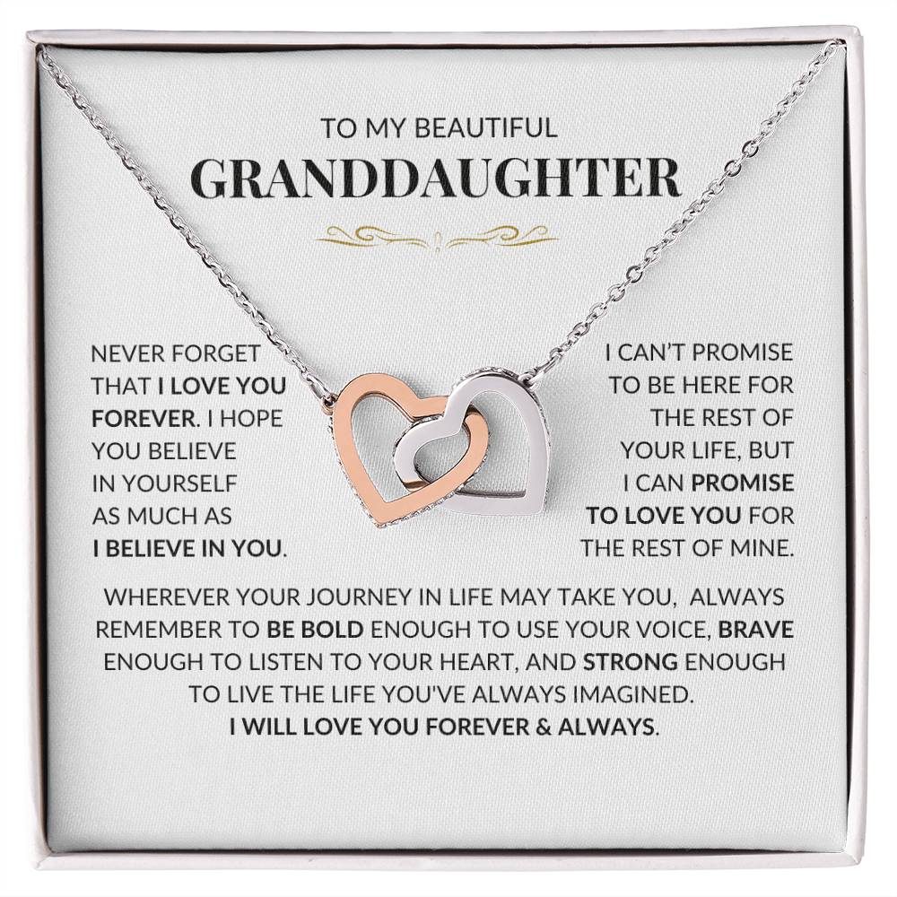 Gift for Granddaughter | I Love You Forever