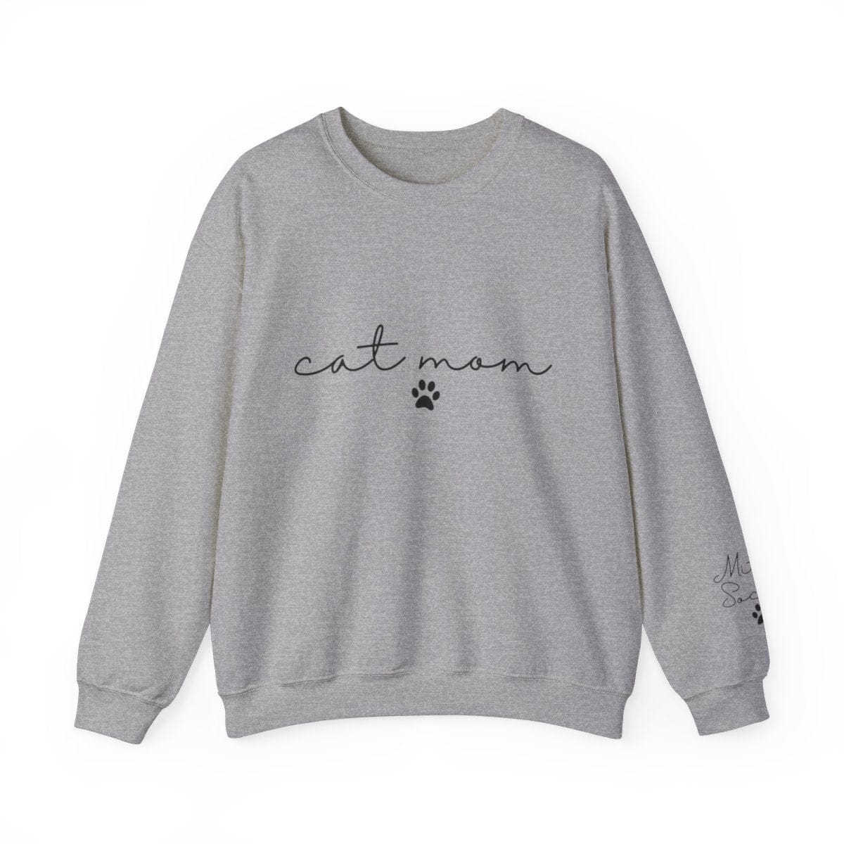 Cat Mom Sweatshirts, Custom Cat Mom Shirt, Cat Mom Shirts, Women's Sweatshirts, Cat Mom Tshirt, Cat Mom Gift, Cat Mom Tee, Custom Cat Mama Sweatshirt with Pet Name on Sleeve, Crewneck or Hoodie, Custom Neck Sleeve Design, Fur Mama, Cat Mom Shirt, Cat Mama, Cat Lover Sweatshirt, Cat People Sweatshirt, New Cat Owner Sweatshirt, Pet Lover Sweatshirt