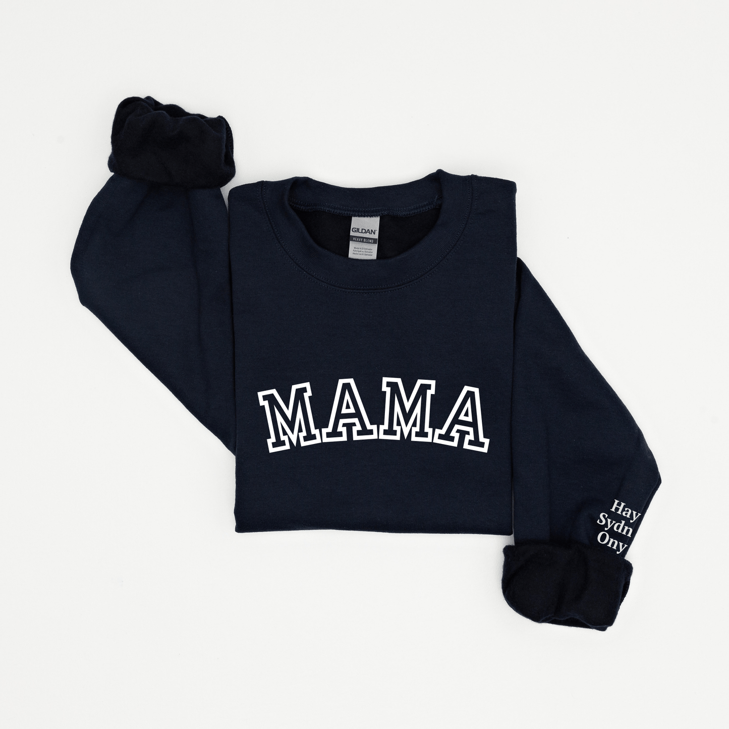 Gift for Mom | MAMA Sweatshirt PERSONALIZED With Names
