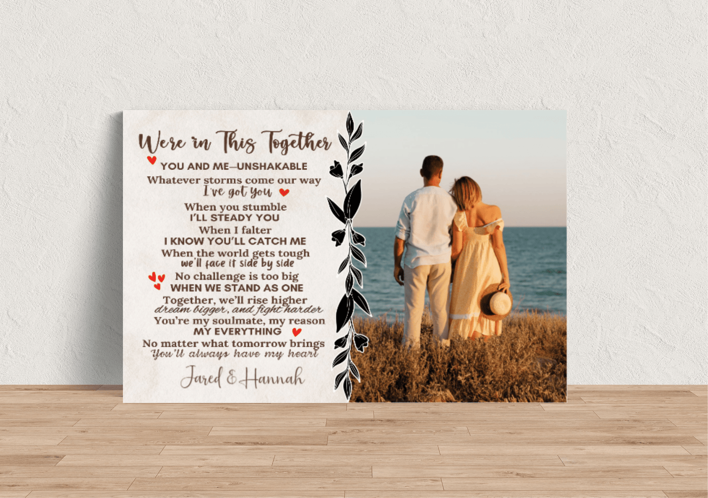 Gift for Wife Soulmate Couples | We're Unshakable