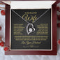 To My Beautiful Wife | Forever Love Necklace - BG