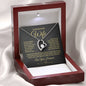 To My Beautiful Wife | Forever Love Necklace - BG