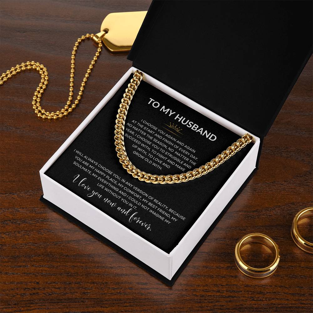 Gift for Husband | I Choose You