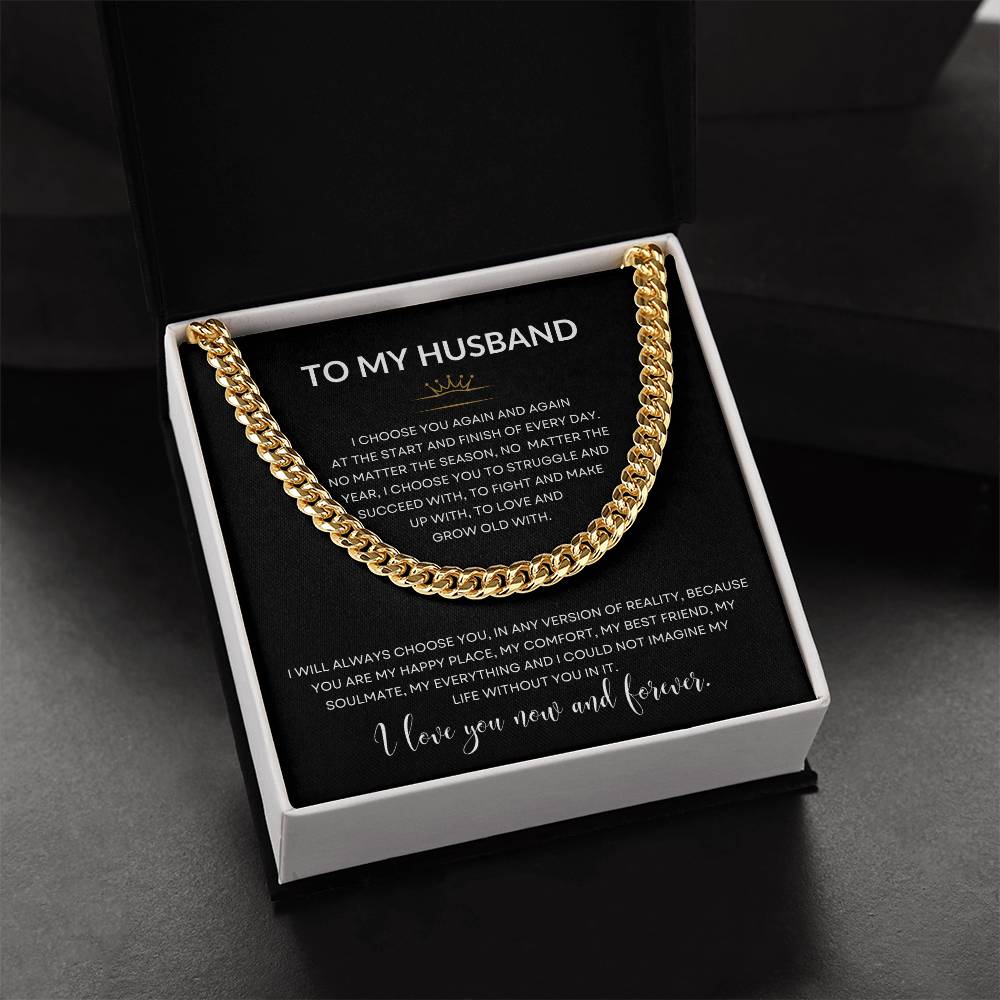 Gift for Husband | I Choose You