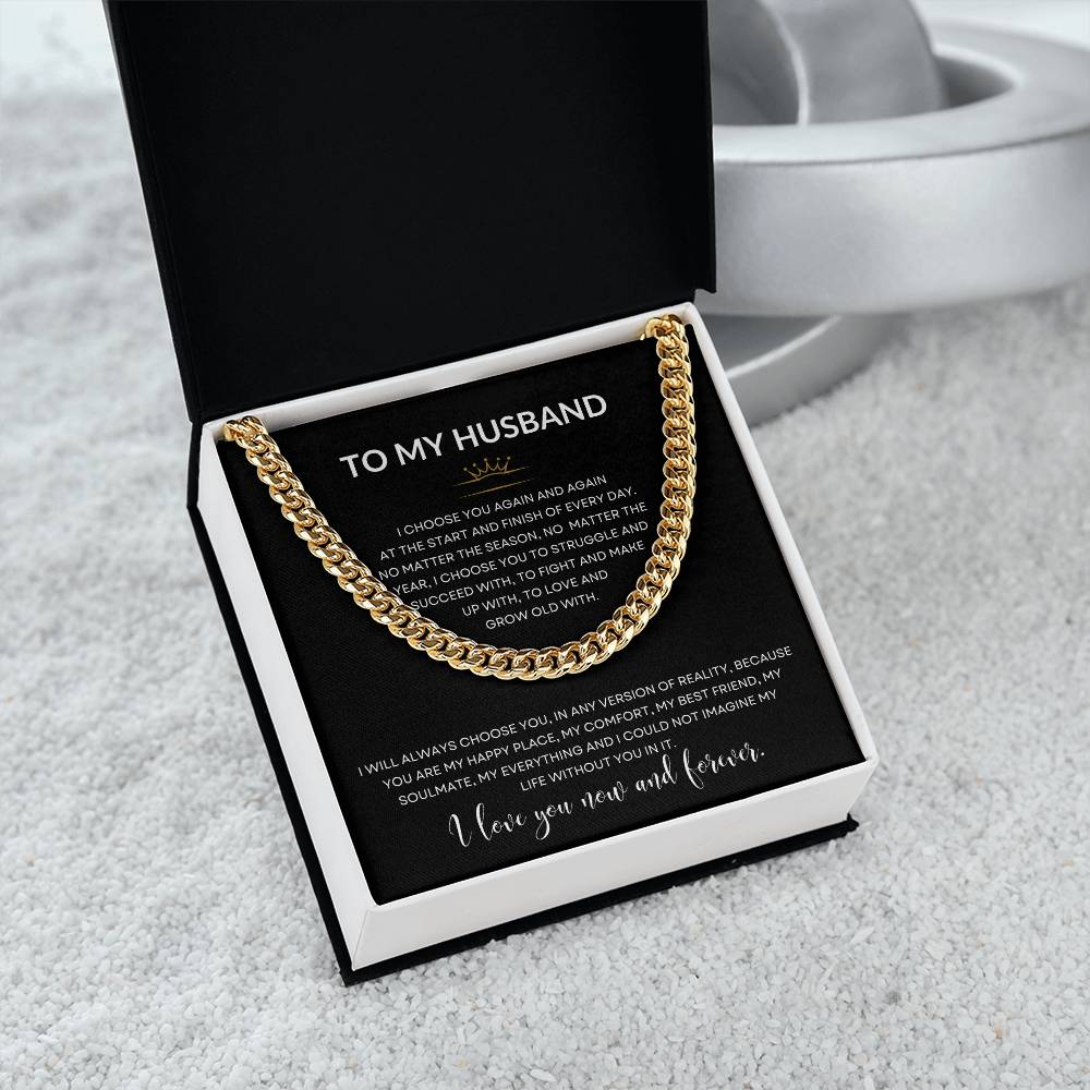 Gift for Husband | I Choose You