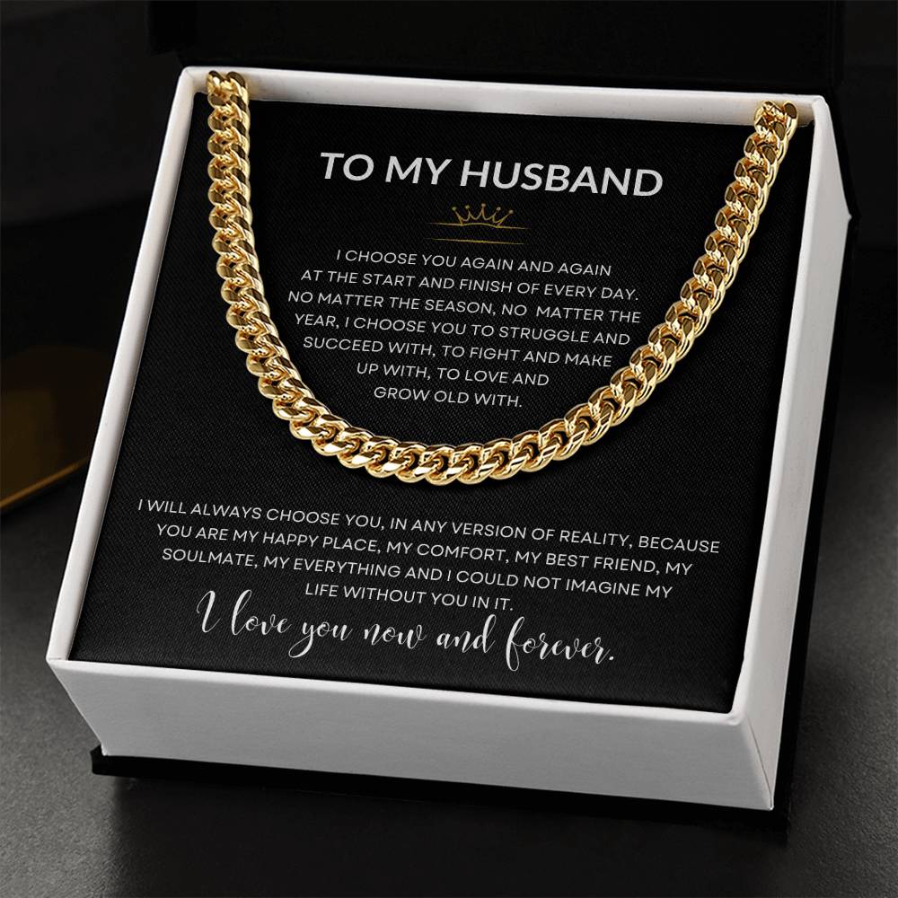 Gift for Husband | I Choose You