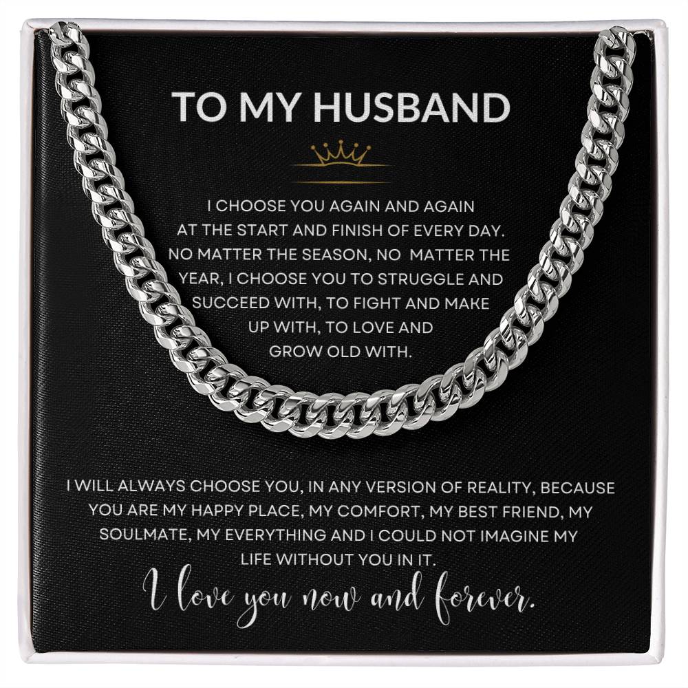 Gift for Husband | I Choose You