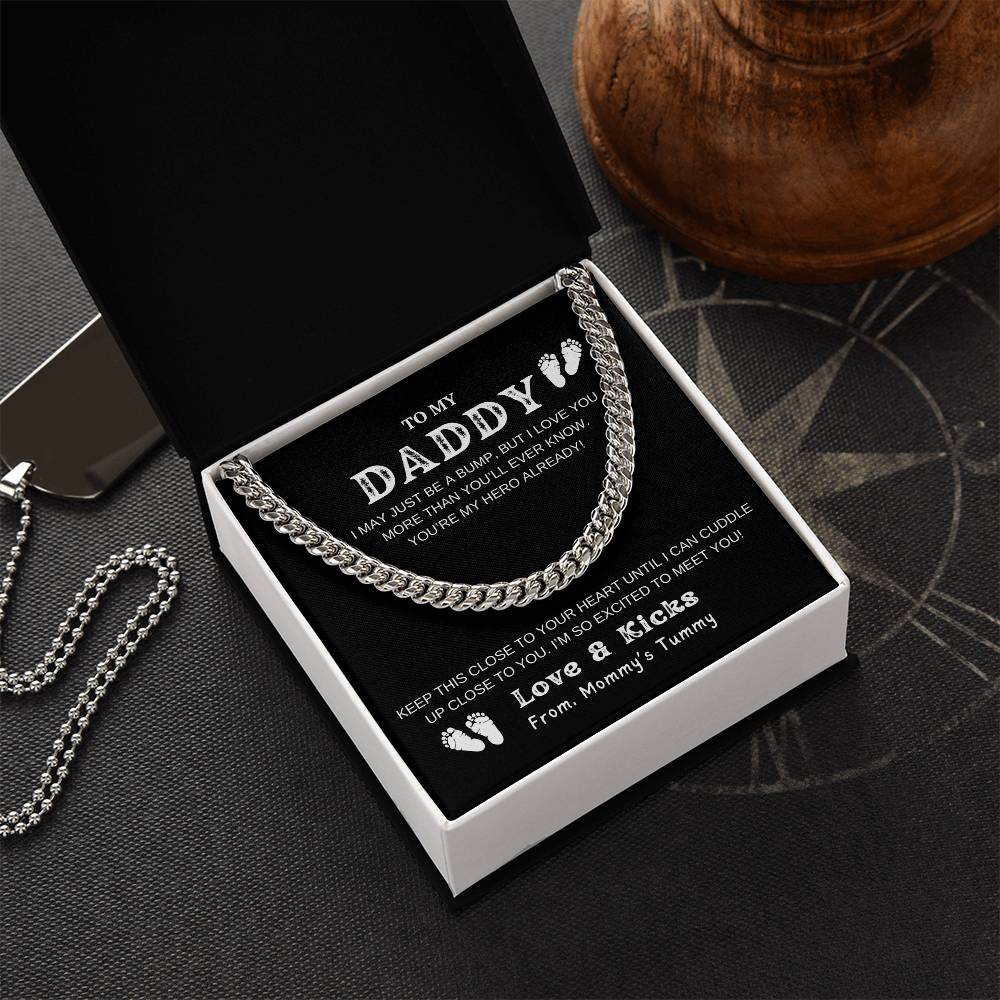 Gift to Daddy from Tummy