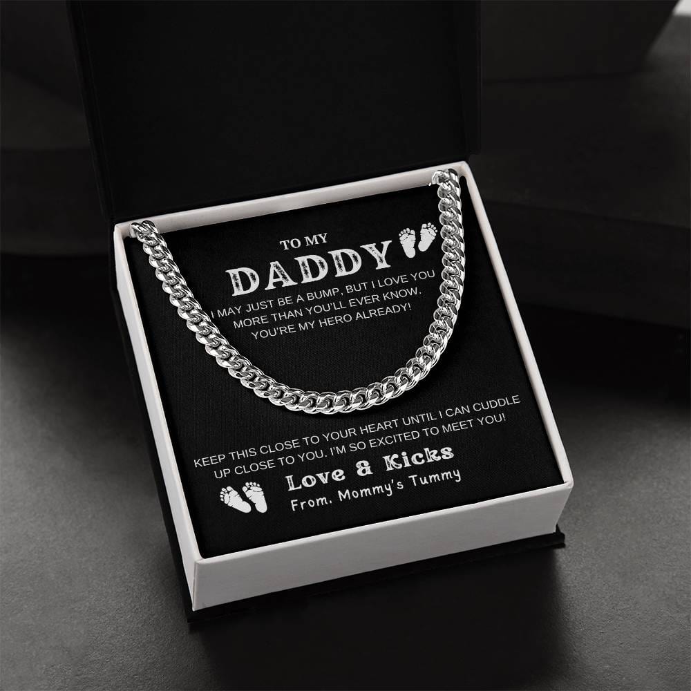 Gift to Daddy from Tummy