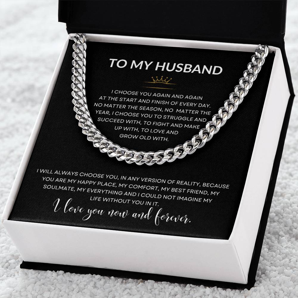 Gift for Husband | I Choose You