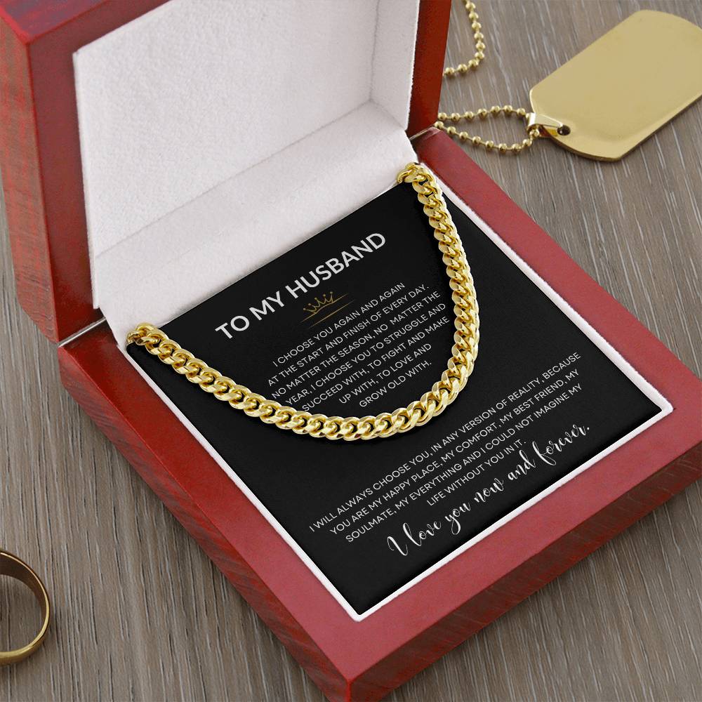 Gift for Husband | I Choose You