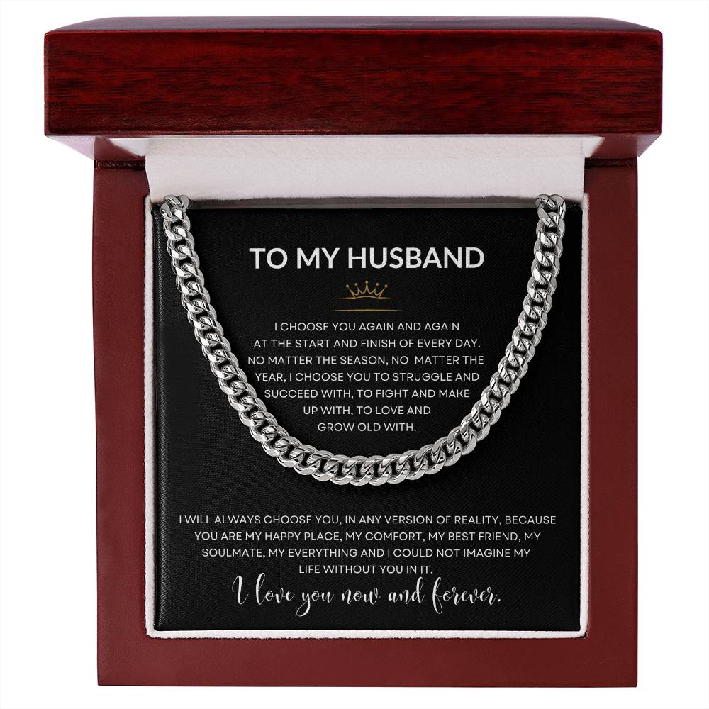 Gift for Husband | I Choose You