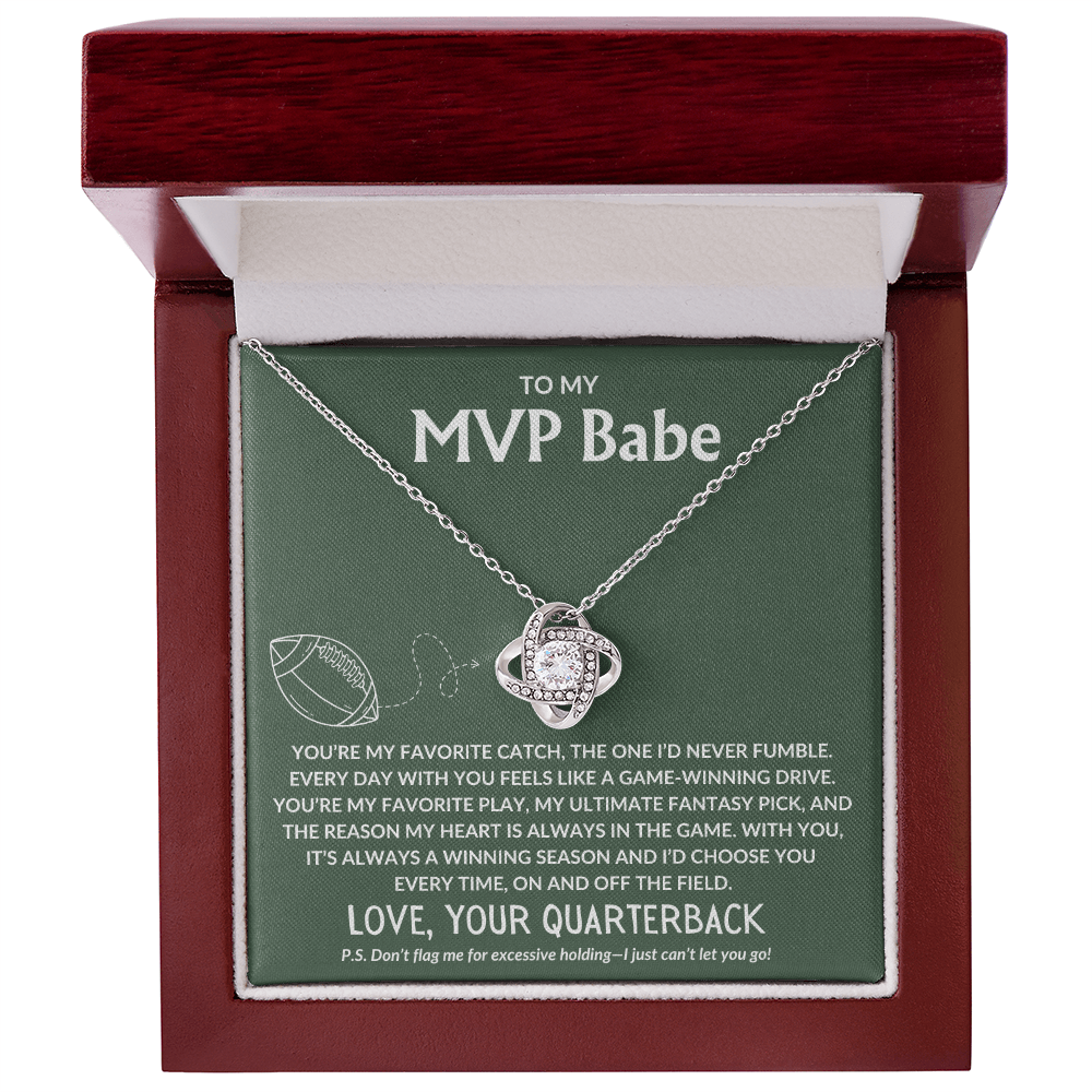 Gift for Wife Girlfriend Soulmate | My MVP Babe
