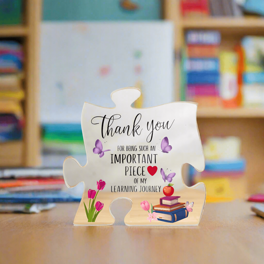 Gift for Teacher | Important Piece Acrylic