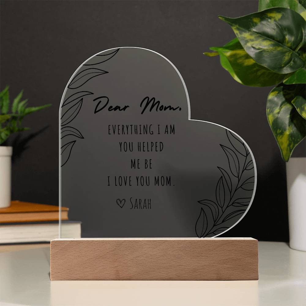 Gift Idea for Mom - Night Light for Mommy - Personalized Gift for Mom - Mother's Day Gift 2024 - Gift for Mother in Law - Custom Mom Present Personalized Gift for Mom - Mothers Day Gift 2024 - Gifts for Mom - Mom Gift Ideas - Gift for Mommy - First Mothers Day - Mom Birthday Gifts