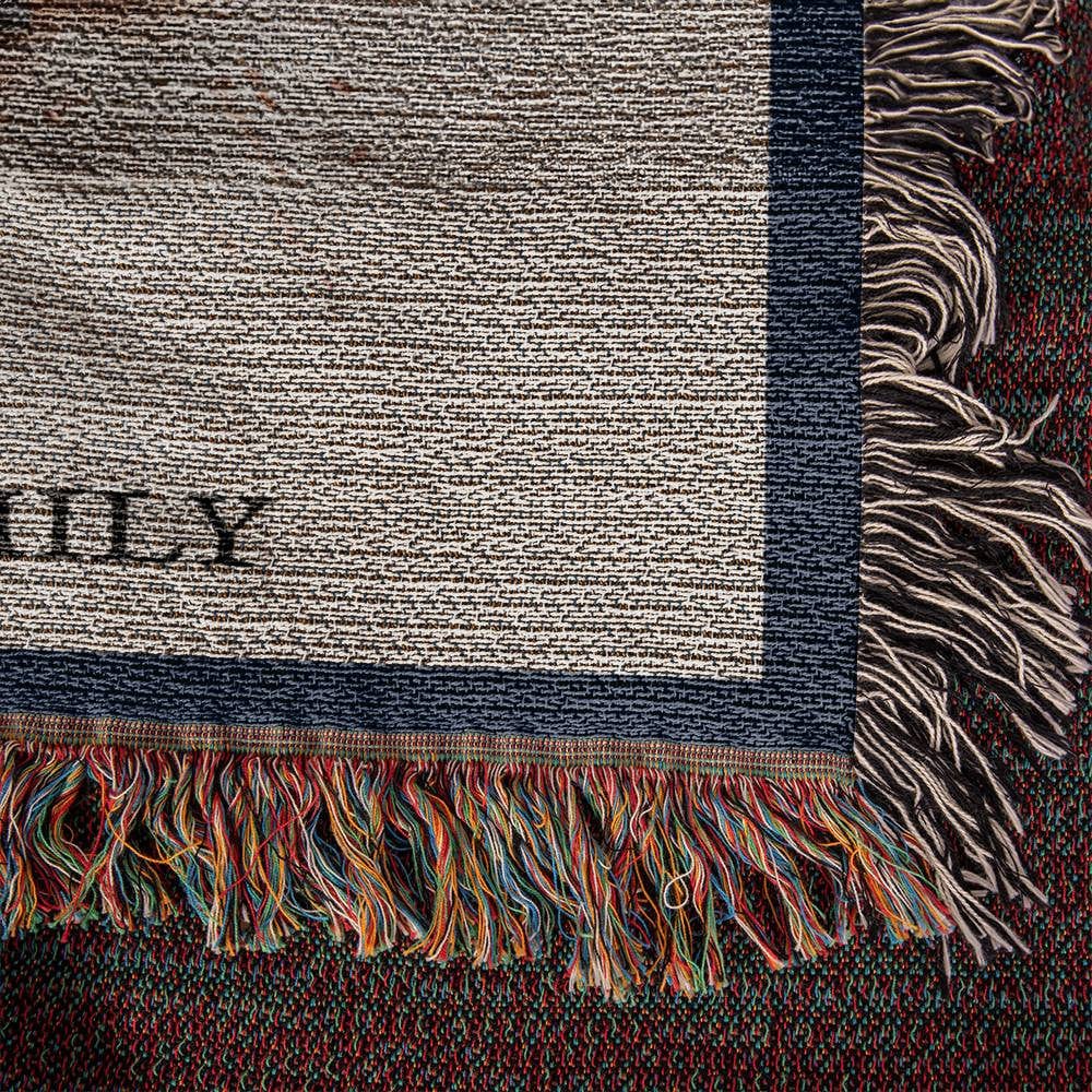 In God We Trust | Heirloom Woven Blanket