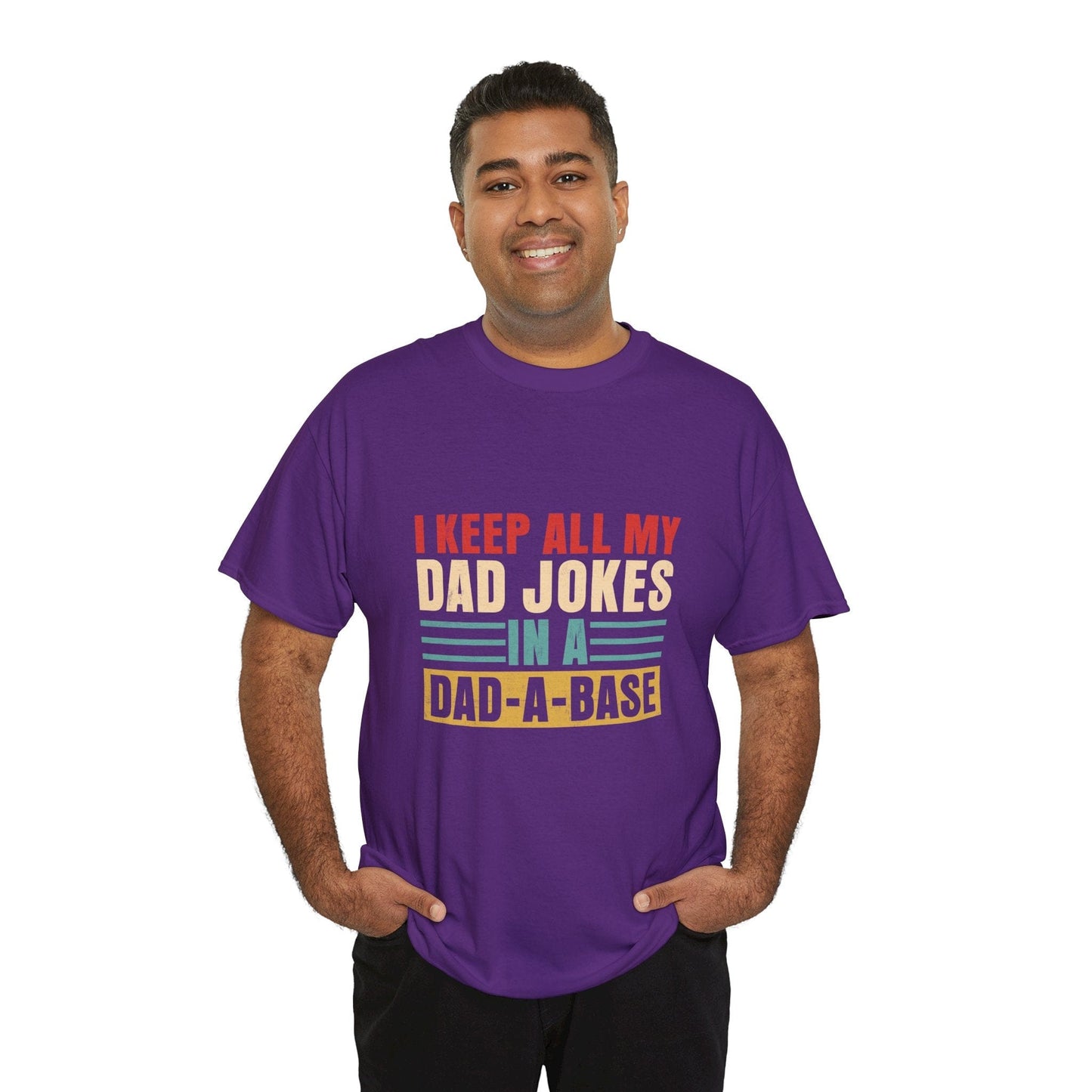 Gift for Dad | Jokes in a Dad-A-Base Tee