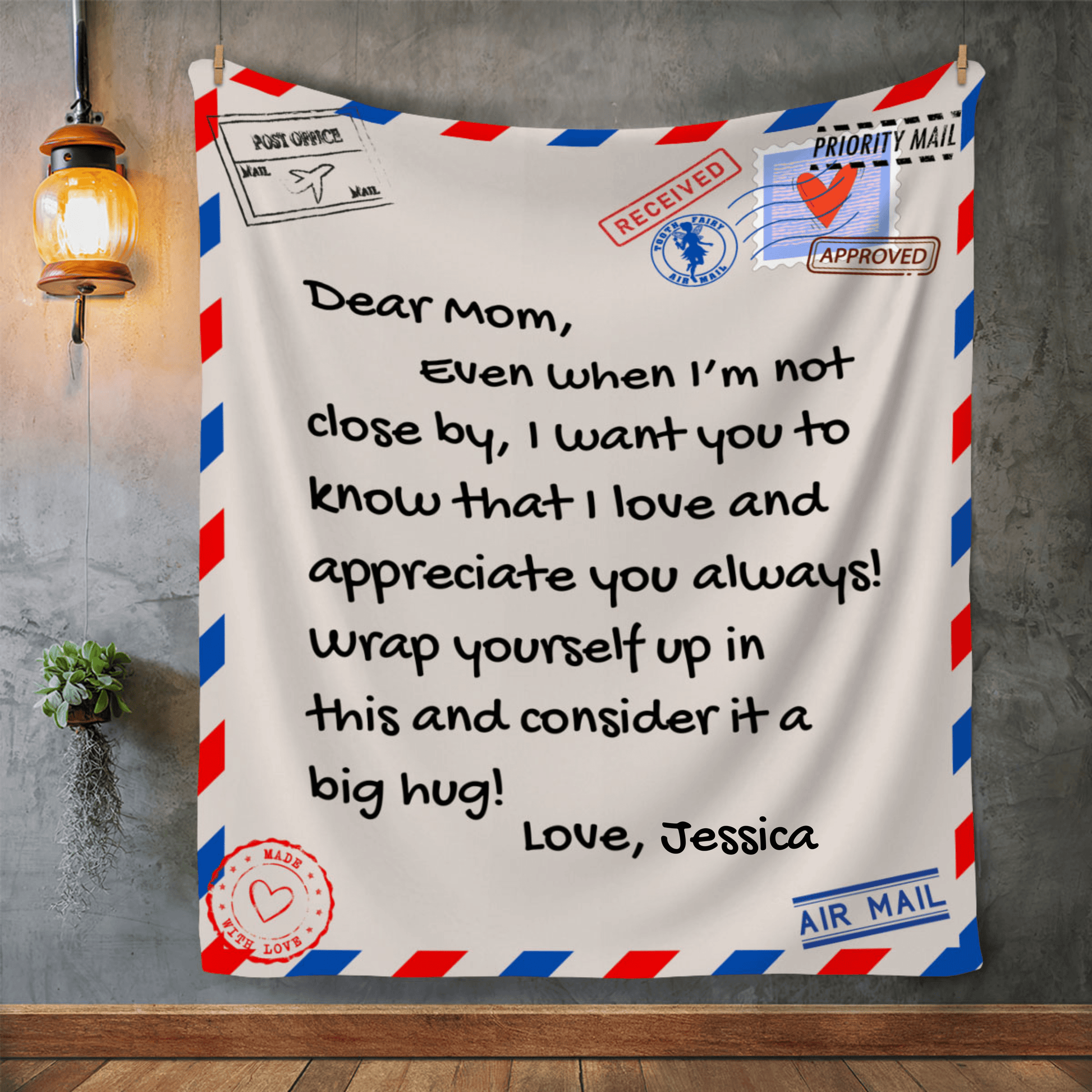 Mothers Day Gifts - Gifts for Mom - Personalized Mom Blanket - Letter to Mom w/ Your Own Finish - Mom Gifts from Daughter, Son, To My Mom Blanket, Mother Blanket, Letter From Son To Mom Blanket, Custom Name Blanket, Best Gift Blanket For Mother, Birthday Gift For Her