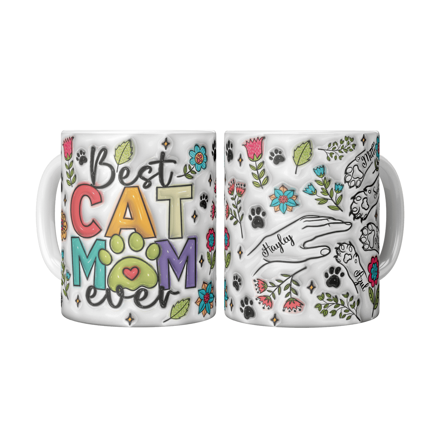 Gift for Best Cat Mom Mug