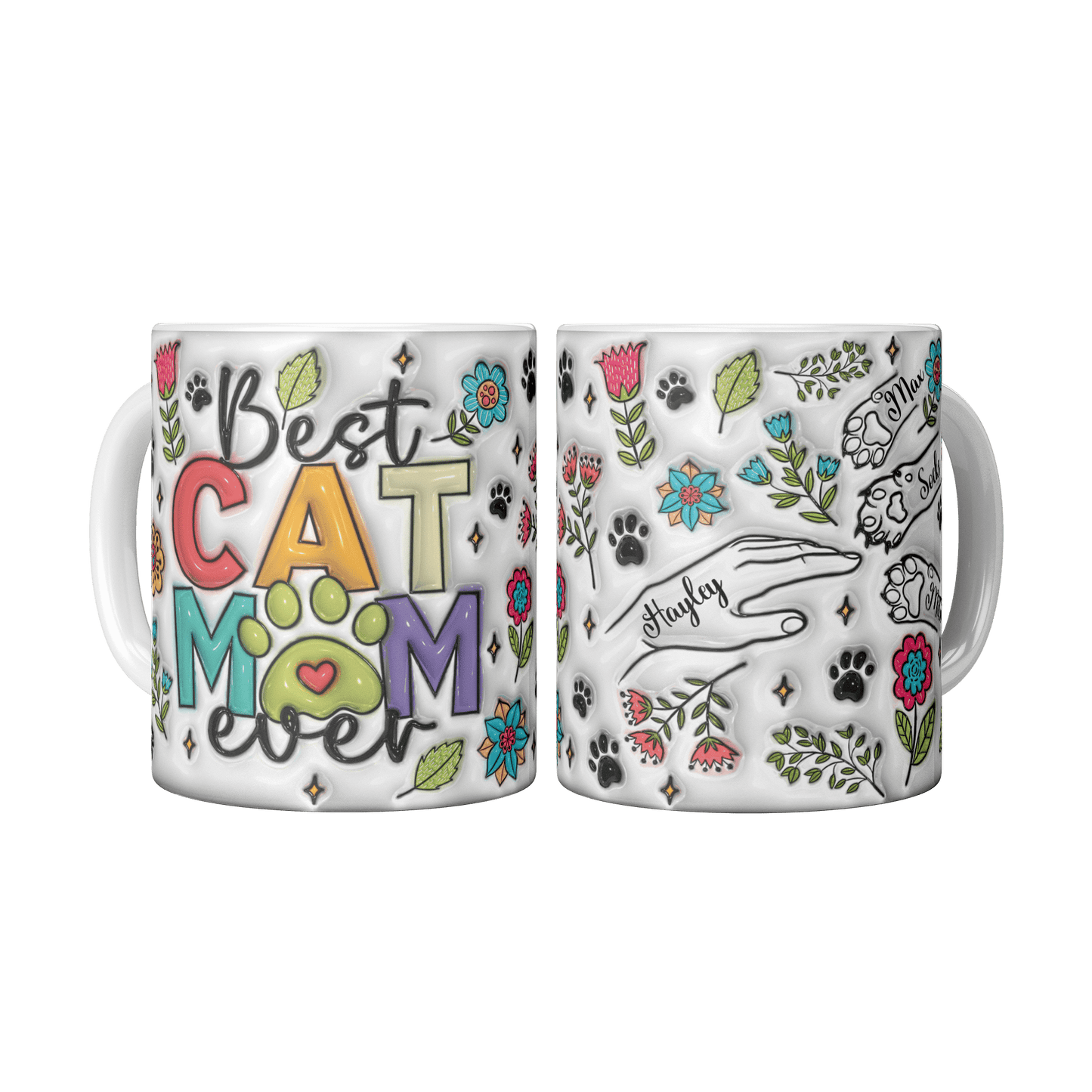 Gift for Best Cat Mom Mug