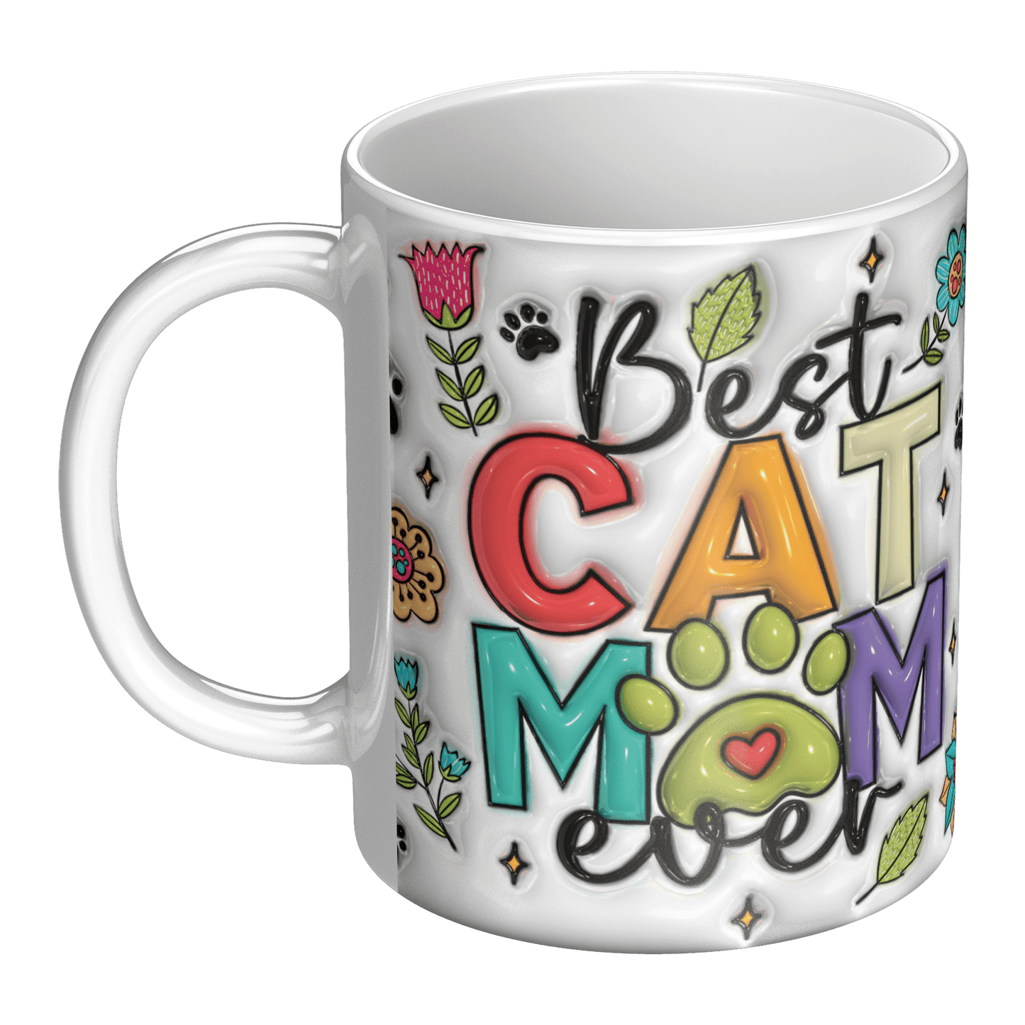 Gift for Best Cat Mom Mug