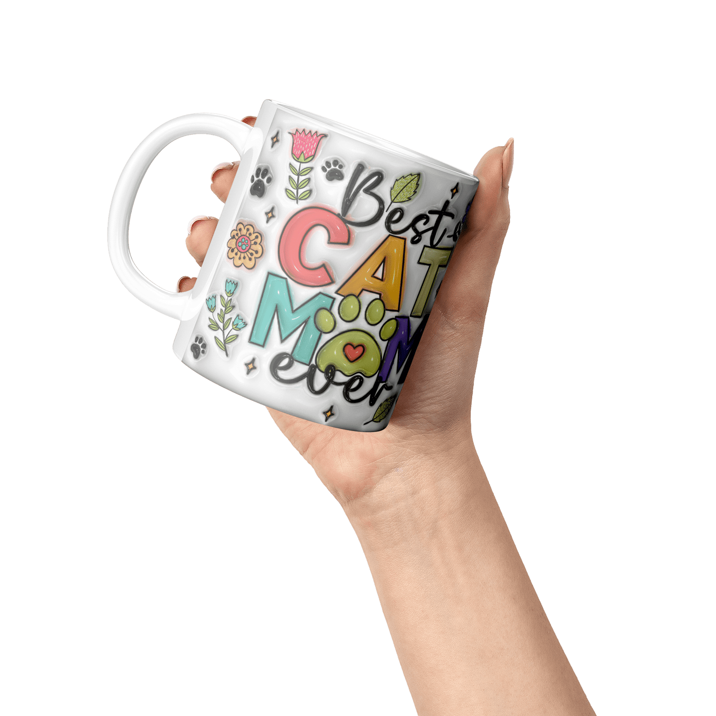 Gift for Best Cat Mom Mug