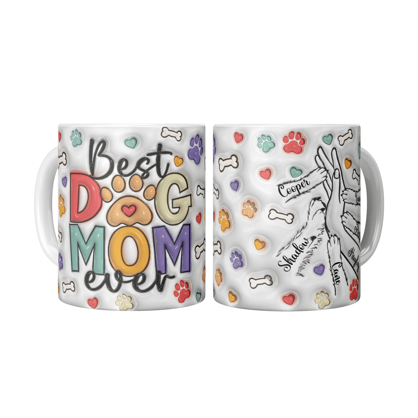 Gift for Best Dog Mom Mug