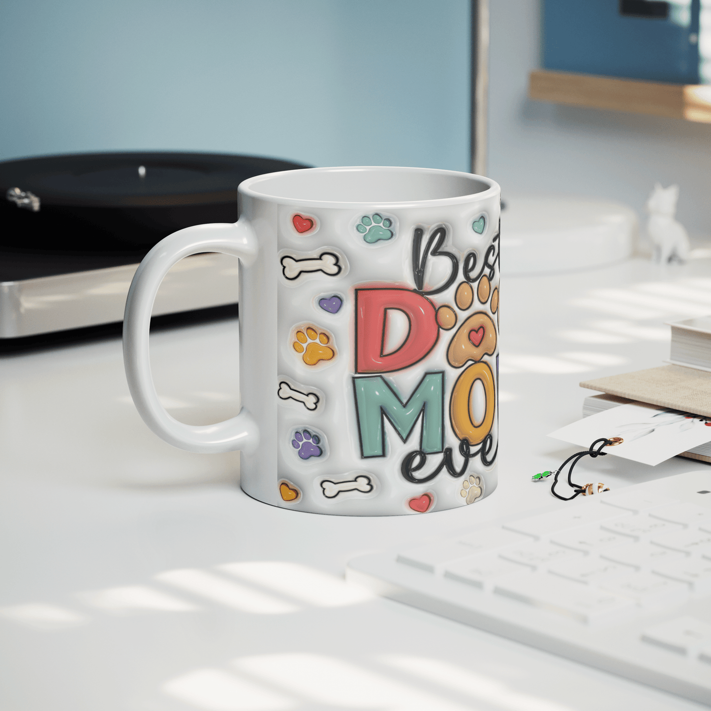 Gift for Best Dog Mom Mug