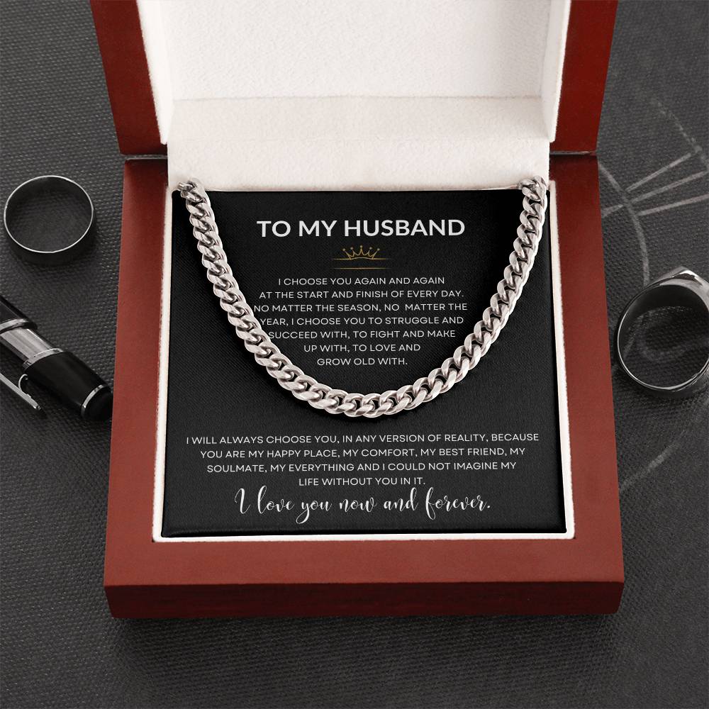 Gift for Husband | I Choose You