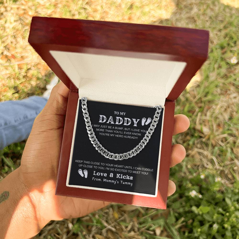 Gift to Daddy from Tummy