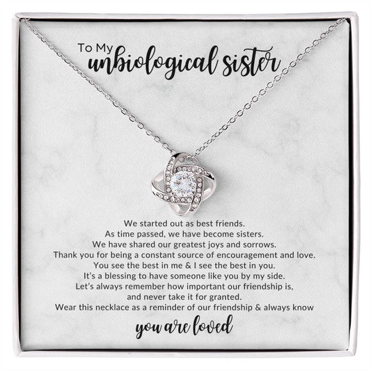 To My Unbiological Sister | You Are Loved