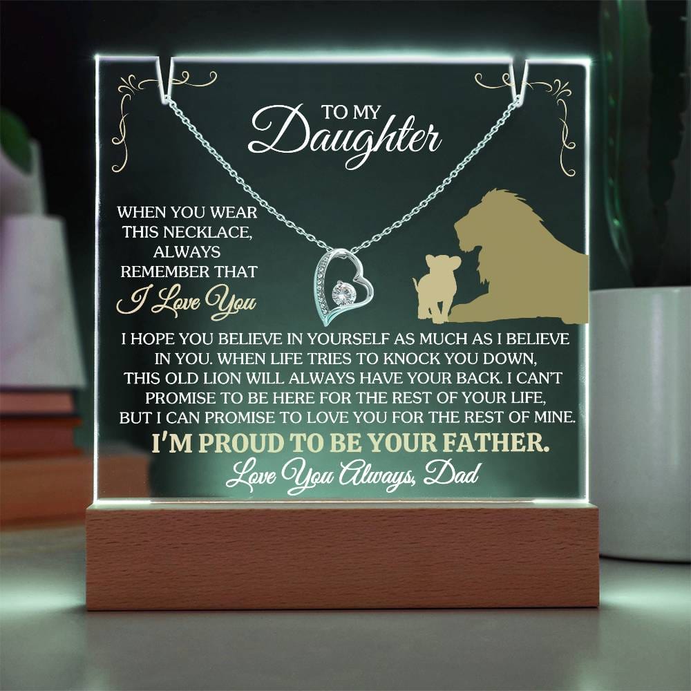 Gift for Daughter | The Old Lion Acrylic - Design It Personal