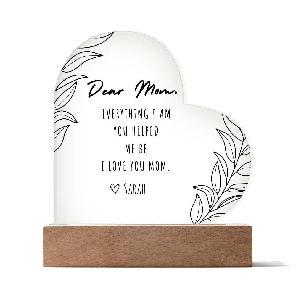 Gift Idea for Mom - Night Light for Mommy - Personalized Gift for Mom - Mother's Day Gift 2024 - Gift for Mother in Law - Custom Mom Present Personalized Gift for Mom - Mothers Day Gift 2024 - Gifts for Mom - Mom Gift Ideas - Gift for Mommy - First Mothers Day - Mom Birthday Gifts