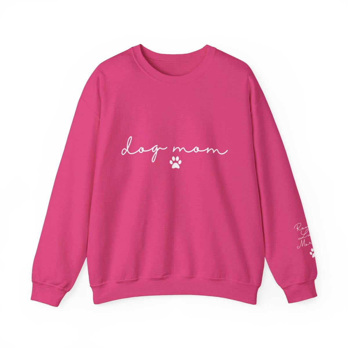 Dog Mom Sweatshirts, Custom Dog Mom Shirt, Dog Mom Shirts, Women's Sweatshirts, Dog Mom Tshirt, Dog Mom Gift, Dog Mom Tee, Custom Dog Mama Sweatshirt with Pet Name on Sleeve, Crewneck or Hoodie, Custom Neck Sleeve Design, Fur Mama, Dog Mom Shirt, Cat Mama, Dog Lover Sweatshirt, Dog People Sweatshirt, New Dog Owner Sweatshirt, Pet Lover Sweatshirt