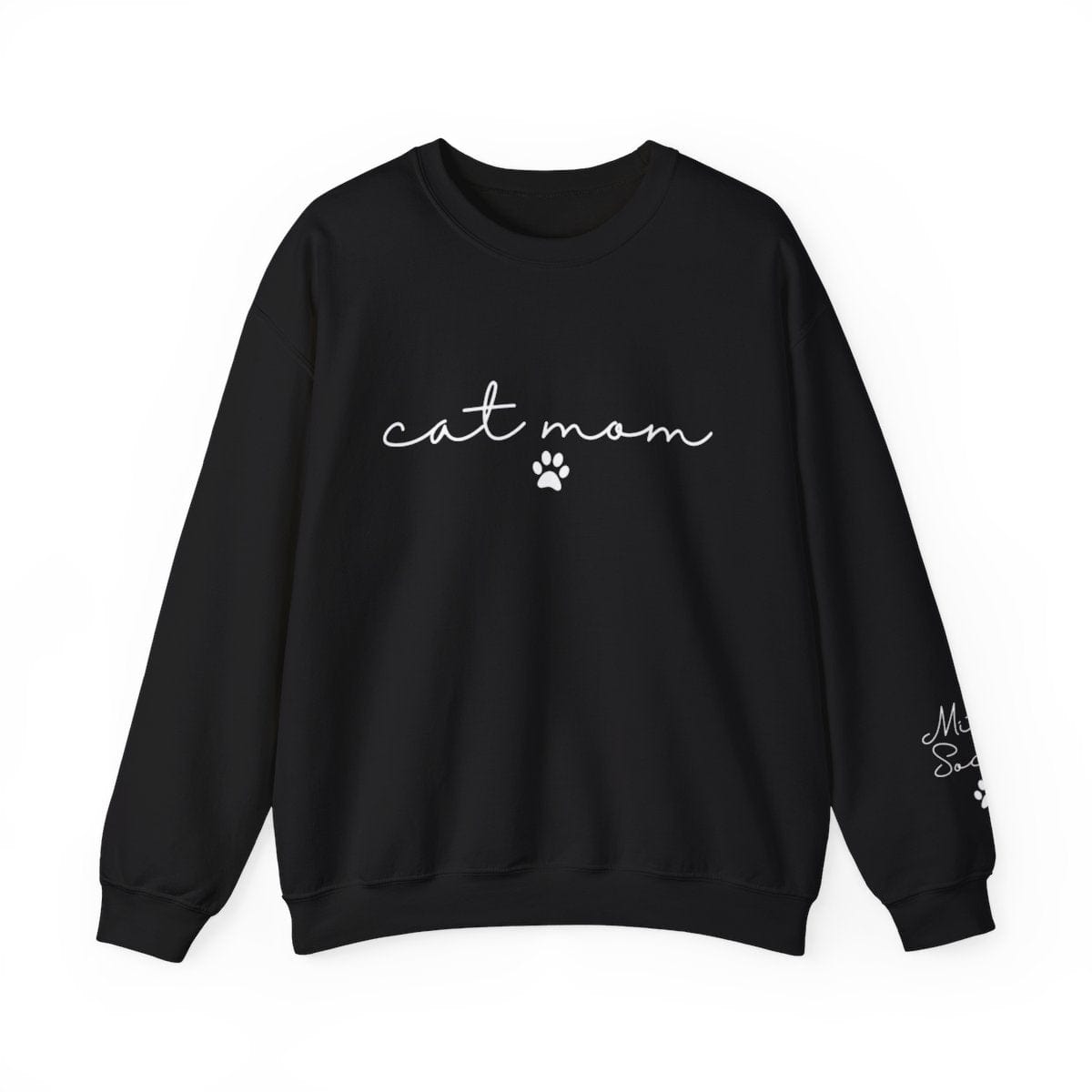 Cat Mom Sweatshirts, Custom Cat Mom Shirt, Cat Mom Shirts, Women's Sweatshirts, Cat Mom Tshirt, Cat Mom Gift, Cat Mom Tee, Custom Cat Mama Sweatshirt with Pet Name on Sleeve, Crewneck or Hoodie, Custom Neck Sleeve Design, Fur Mama, Cat Mom Shirt, Cat Mama, Cat Lover Sweatshirt, Cat People Sweatshirt, New Cat Owner Sweatshirt, Pet Lover Sweatshirt